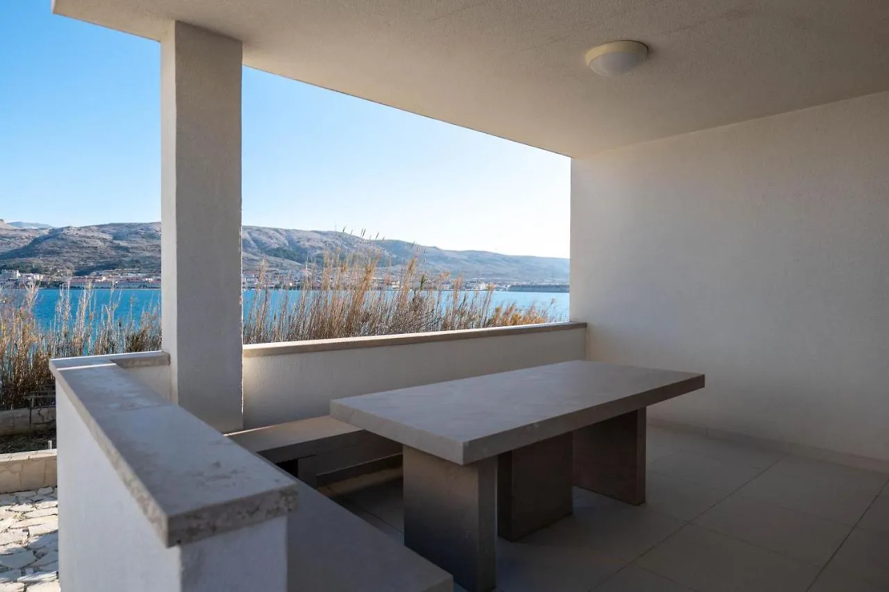 New Apartments With Sea View Pag Town Croatia